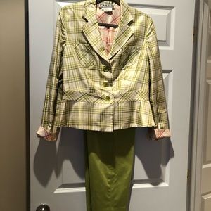 Carlisle Jacket with pants and reversible jacket.Jacket size 12 pants size 10.
